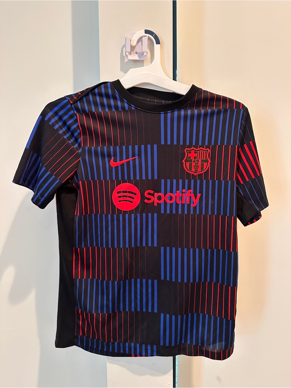 Nike Kids Black, Blue & Red FC Barcelona Soccer Jersey